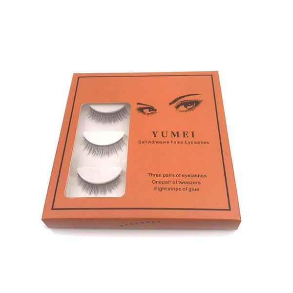 

false eyelashes magnet three pairs self-adhesive eyeliner set thick magnetic