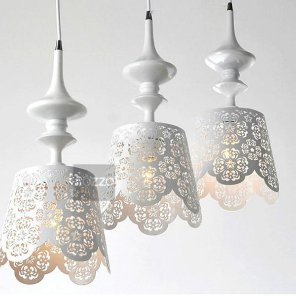 

pendant lamps rural pattern lamp stylish personality restaurant long painting frosted modern glass chandeliers lb010312