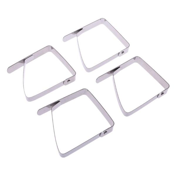 

table cloth 4pcs stainless steel cover clip clamp holder supply for picnic party
