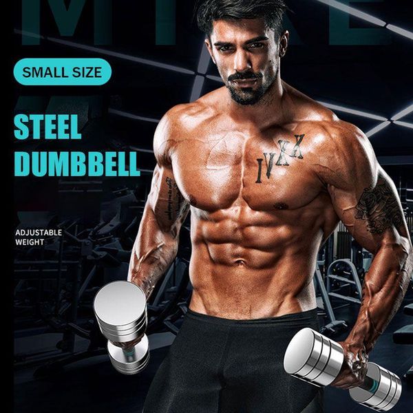 

pair men adjustable dumbbell non-slip steel dumbbells home gym muscle workout training lose weight women fitness equipment