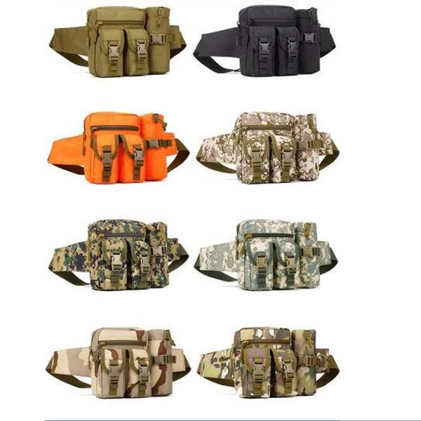 

outdoor bags camo gear waist fanny pack mens tactical hunt camp hiking bottle bag