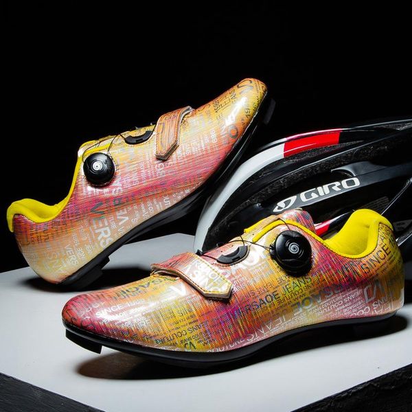 

cycling footwear mtbcycling shoes men carbon fiber road bike racing bicycle sneaker women self-locking sport, Black