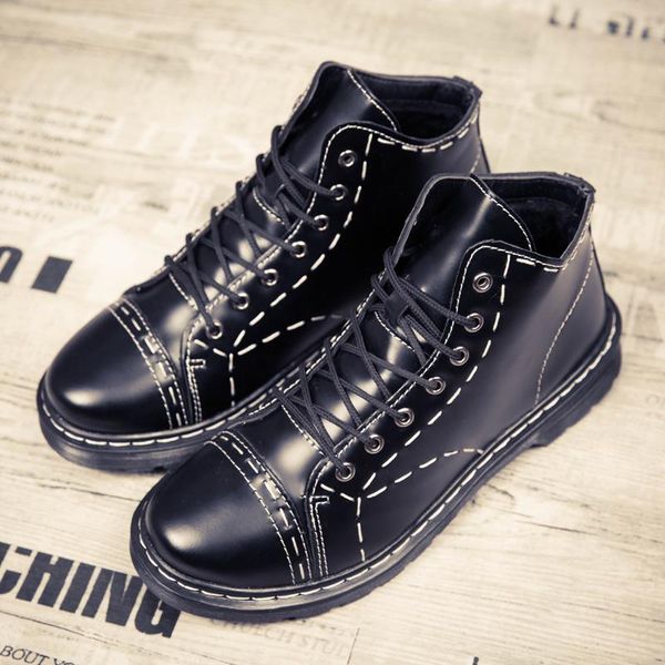 

boots casuales hombre sapatos breathable mens zapatos men spring on informales man shoes casual sneaker slip leather para, Black