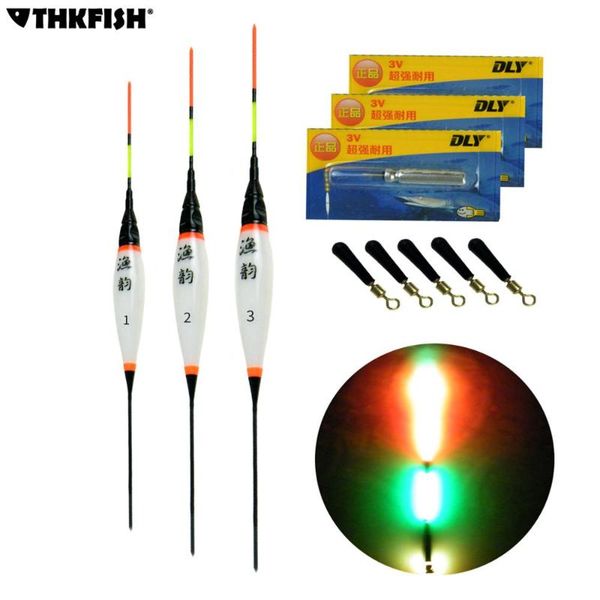 

fishing accessories 1 piece led float #1 #2 #3 electronic bobber smart for night