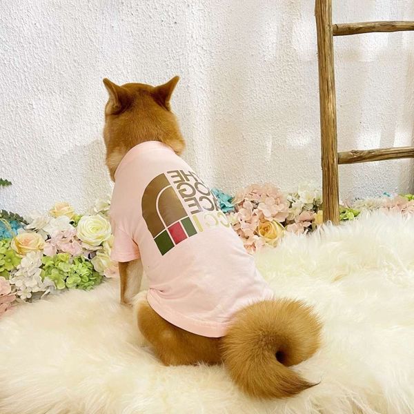 

the dog clothes dog summer t-shirt fashion brand thin breathable teddy bear fadou bomei cat pet clothing