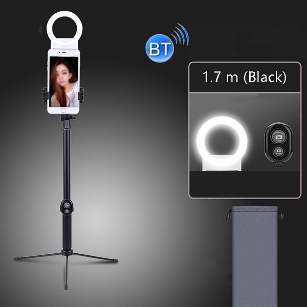 

selfie monopods r3 bluetooth remote control integrated tripod rod mobile phone universal live broadcast fill light bracket