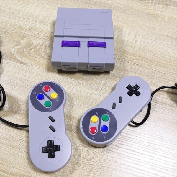 

retro classical super handheld built in 100 classic for 16 bit with wired controller portable players game