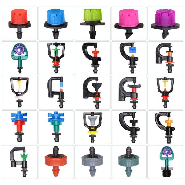 

watering equipments rbcfhl 24 types of rotating spinklers drip irrigation mini rotation nozzle spray w/ 1/4'' barb connector rotar