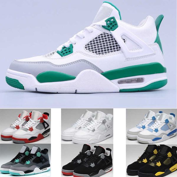 

white 4 black for mens basketball shoes iv low cut athletic sport sneakers