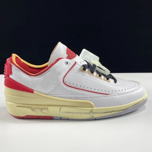 

jumpman 2 low basketball shoes white red black sapphire blue men women youth fashion outdoor sneakers with box