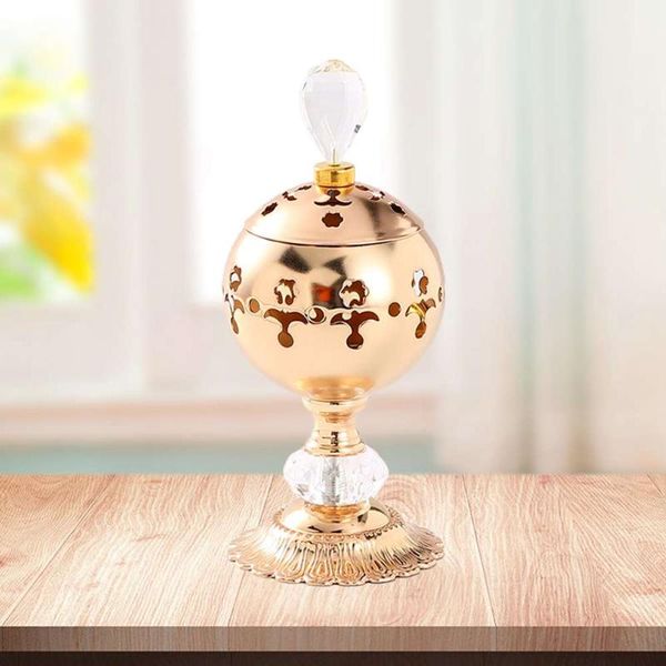 

european style candle holder hollow wrought iron incense burner fragrance lamps