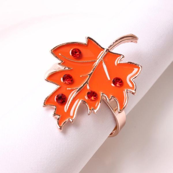 

napkin rings drop oil orange buckle halloween table ornament ring paper towel