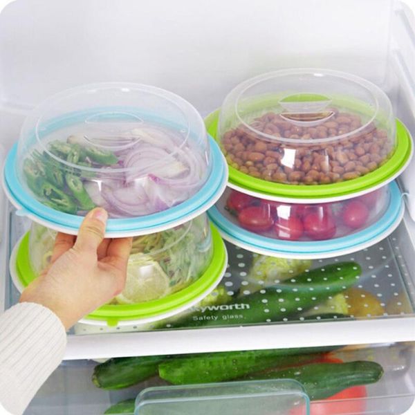 

kitchen storage & organization drop professional microwave food anti-sputtering cover with handle heat resistant lid for