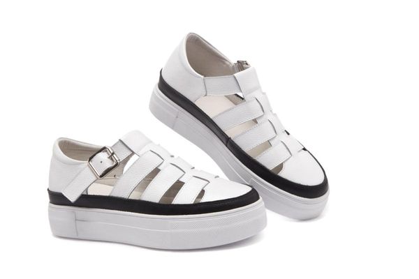

summer roman sandals women wholesale wild fashion hollow platform shoes, Black