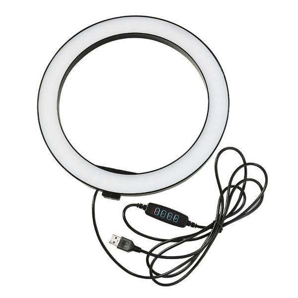 

smart home control ring lamp 10 inch light-up light shake-sounding beauty 26cm self-timer po live