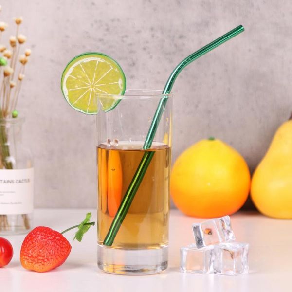 

drinking straws 5pcs stainless steel bent straight drink straw portable tableware travel cutlery party bar household accessory