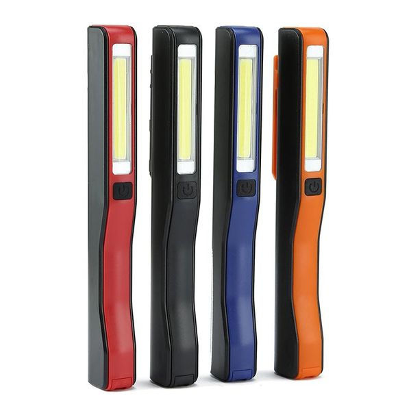 

anjoet usb chargeing mini pen cob led multifunction torch magnetic working inspection lamp pocket light with battery flashlights torches