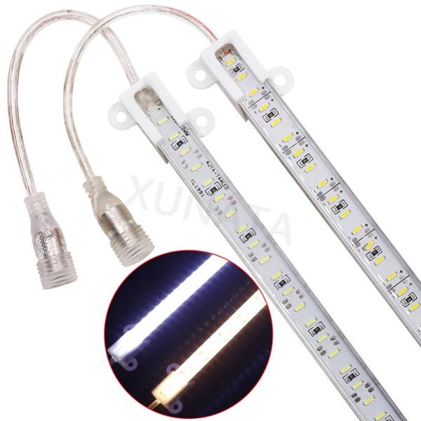 

72leds/pc 0.5m/pc ip68 waterproof outdoor white warm led hard strip strips