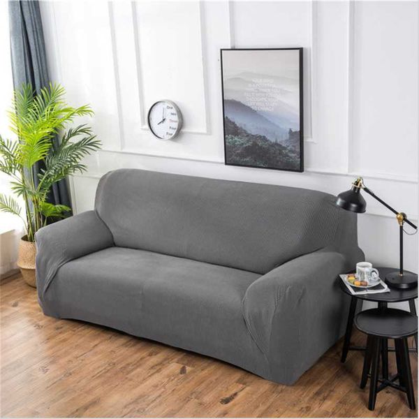 

chair covers solid color elastic sofa cover spandex modern polyester corner couch slipcover protector living room 1/2/3/4 seater