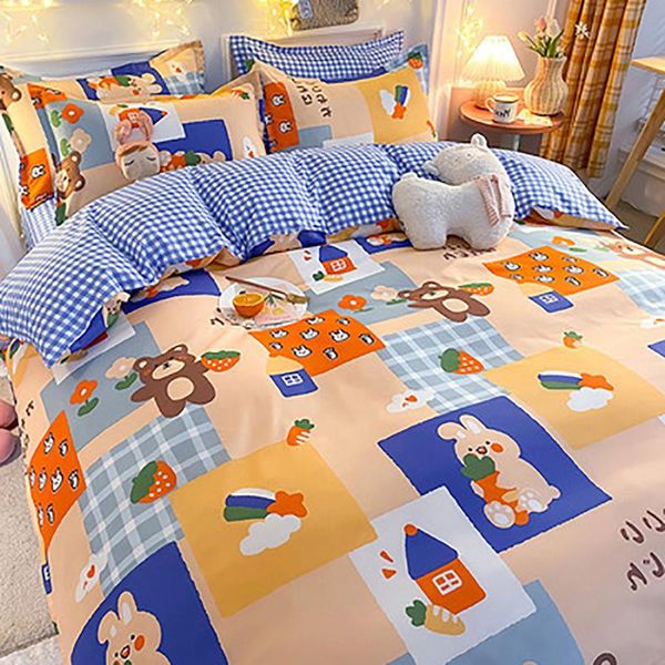 

bedding sets four pieces home textile animal paradise cotton comefortable soft bedspread quality quilt cover pillowcase oceania