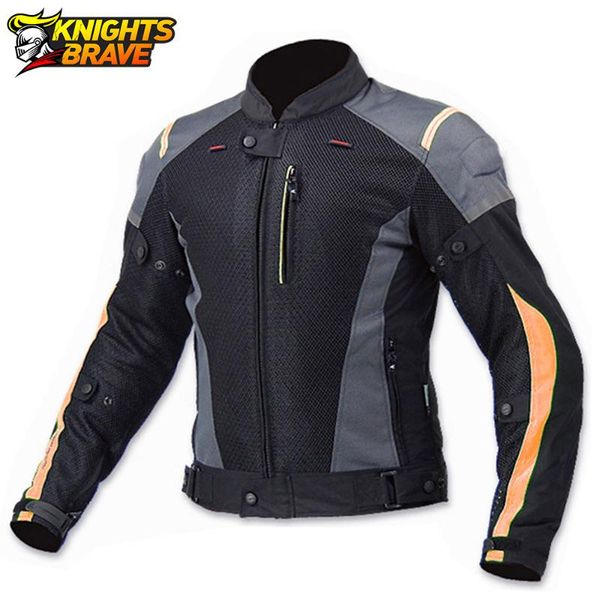 

summer motorcycle jacket men breathable chaqueta moto motocross off-road racing protective gear hombre apparel