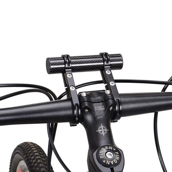 

bike handlebars &components bicycle handlebar extender bracket headlight mount bar computer holder lantern lamp support rack alloy fiber sta