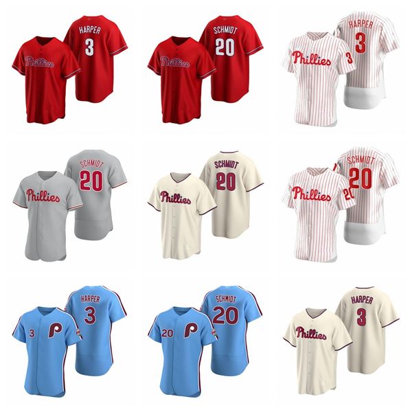 

baseball jerseys 3 bryceharper 20 mikeschmidt men women youth size s-4xl custom philadelphiaphilliesjersey 2021, Blue;black