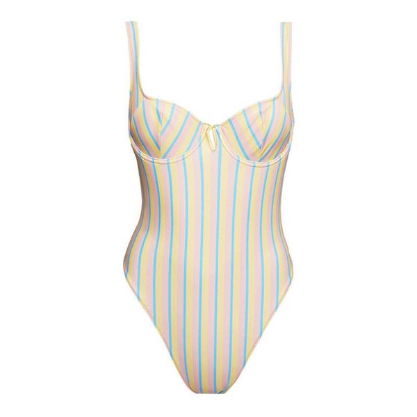 

one-piece suits women swimming beachwear striped biquinis summer push up bra bath swimsuit femme 2021 maillot de bain one piece bikinis