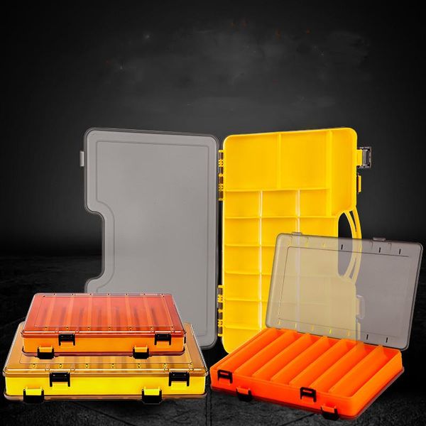 

fishing accessories 24 grid large capacity gear waterproof sub-box hook supplies tool storage box tackle