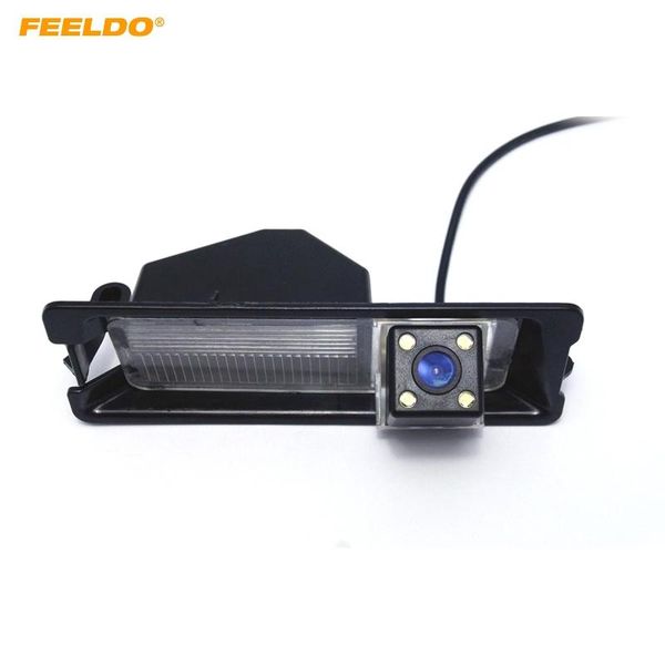

car rear view cameras& parking sensors feeldo 1pc special camera with led light for march/micra/ pulse #fd-4285