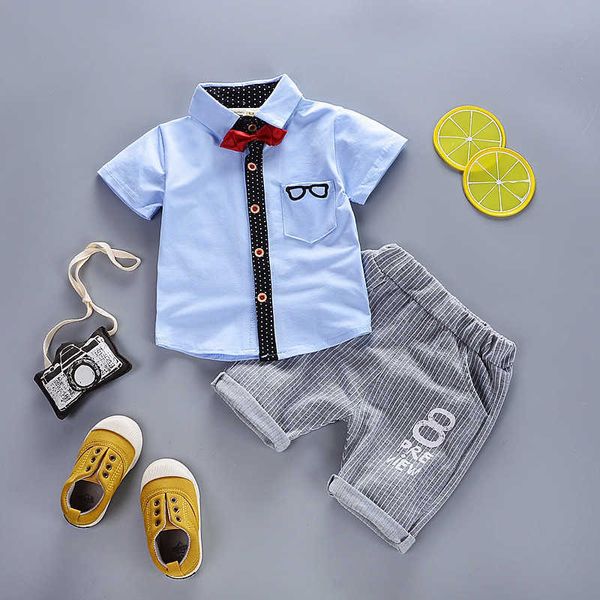 Baby Jungen Kleidung Sets Gentleman Kinder Jungen Kleidung Anzug für Sommer Kinder Sport Outfit Kleinkind Mädchen Kleidung T-Shirt Hosen krawatte