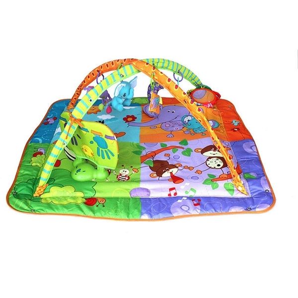 

baby musical developing gym mat floor rug for children 210402
