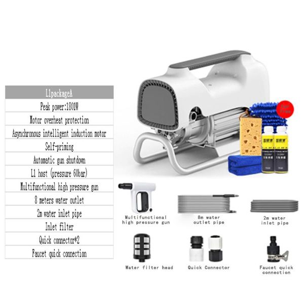

professional spray guns household portable washing machine high pressure car wash water gun foam generator dry cleaning auto accesso