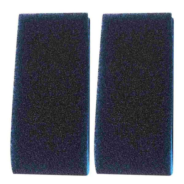

aquariums 2pcs biochemical polyether filter sponge aquarium prefilter media pad for fish tanks (50x11x2cm)