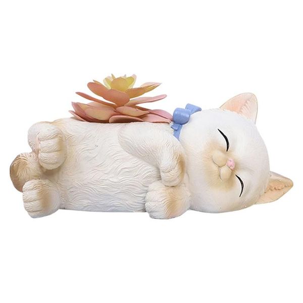 

planters & pots flower pot cute cat garden succulent storage crafts shape children's toy pencil case home decoration
