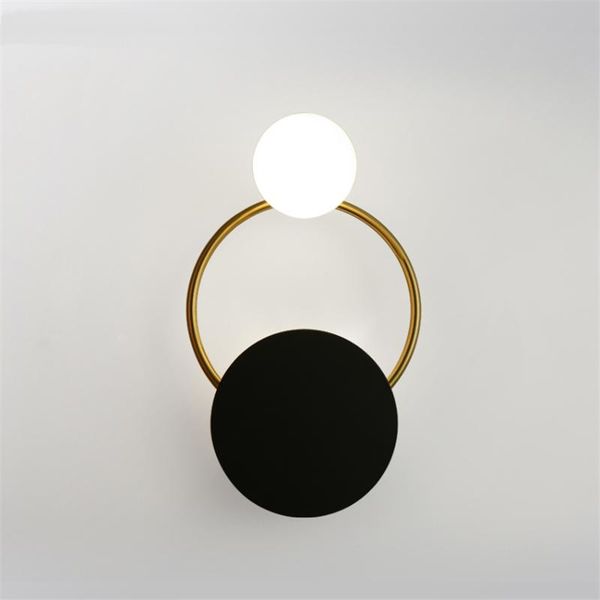 

wall lamp postmodern round lamps creative aisle corridor living room background lighting luxury cloakroom bedroom bedside lights