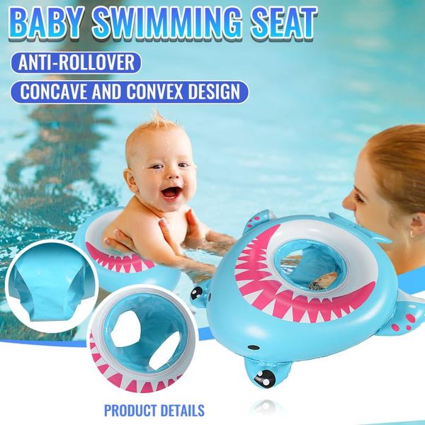 

life vest & buoy swimming boat toys small car ring thickened pvc children's water fun baby swim pool
