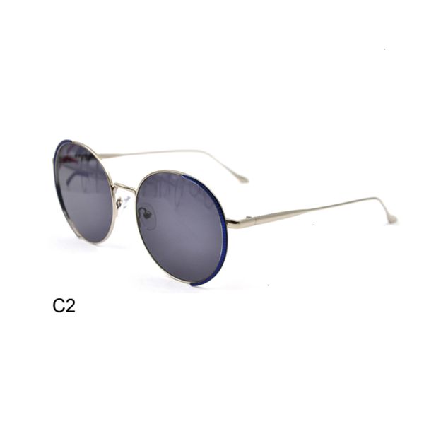 

sunglasses metal luxury customized shades sun glasses women, Black