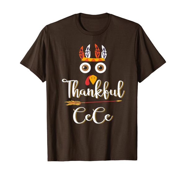 

Thankful Cece Feather Amp; Arrow Thanksgiving Turkey T-Shirt, Mainly pictures