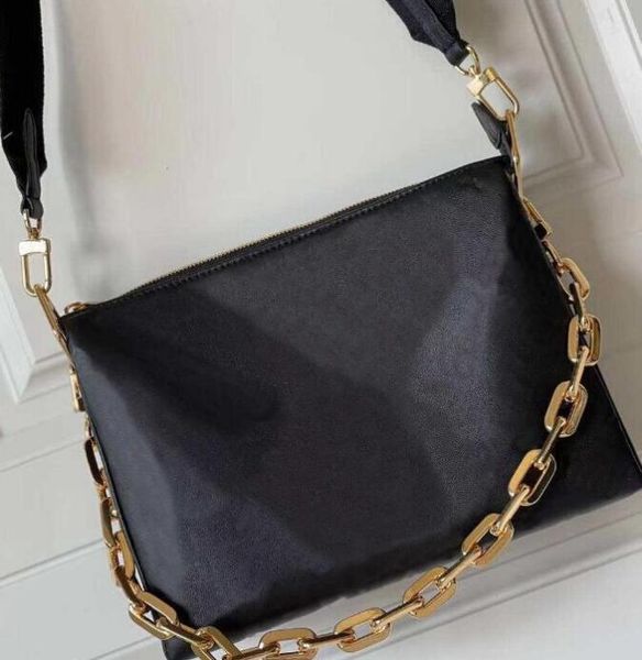 

spring summer embossed puffy chain bag cousin pmleather shoulder cross straps wallet m57790