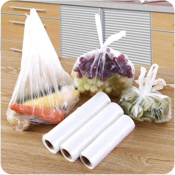 

food savers & storage containers thickening use fresh bag kitchen disposable hand c178 household vest type even volume