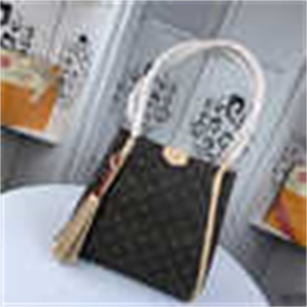 

brand designer luxury n44027 leather tassel handbag handbags iconic handles shoulder bags totes cross body bag clutches evening