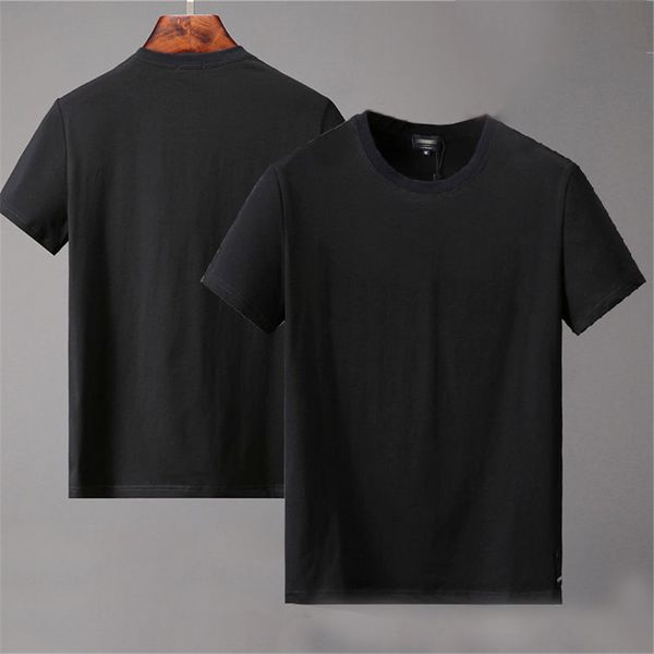 2021 Mens Stylist Camiseta Casal Homens Mulheres Camisa de Alta Qualidade Tees Preto Branco Branco Camisa Camisa Tamanho M-3XL Fábrica Atacado