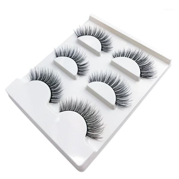 

3d mink lashes soft natural long eyelashes false fake eyelash hand made makeup full strip x101