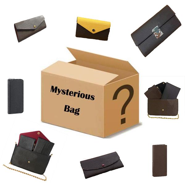 

mysterious bag designer wallet luxury brand purse single zipper wallets women handbags tote real leather bags lady plaid purses duffle lugga, Red;black