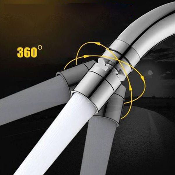 

brass water saving tap faucet aerator sprayer attachment with 360-degree swivel drop kitchen faucets