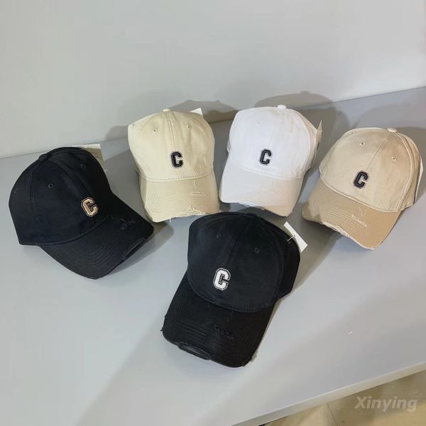 

factory wholesale 50% off letter baseball cap female korean east gate fashion leisure wide brim thin duck tongue hat shade in autumn and win, Blue;gray