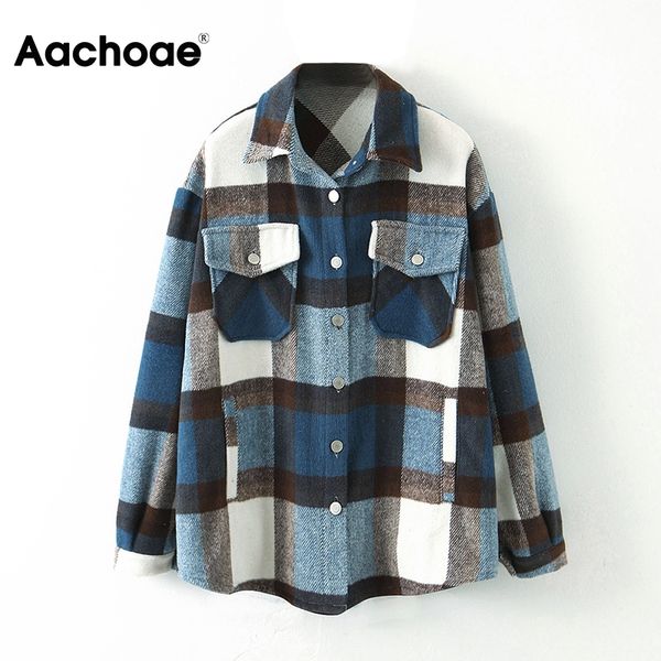 

women casual plaid coat women batwing long sleeve loose poet jaet turn down collar lady outerwear spring autumn, Black;white