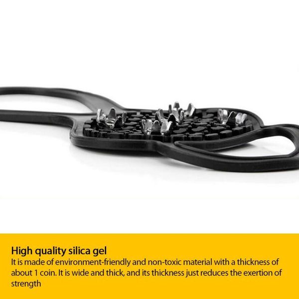 

cords, slings and webbing outdoor non-slip shoe covers snow anti-skid ice climbing spikes grips cleats anti-fall catch cover chain