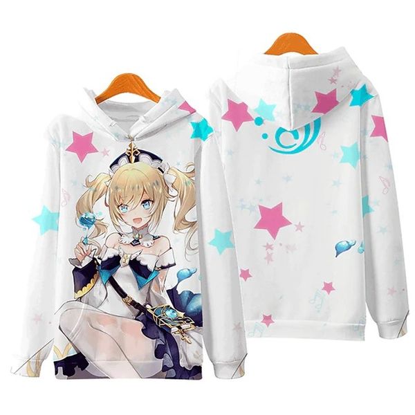 

bear print loose edition men's print cover visual live show special price round sweater fresh style, Black